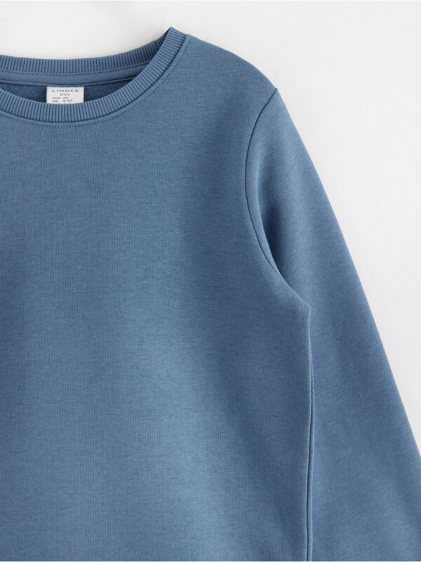 Sweatshirt with brushed inside - 8597413-4146