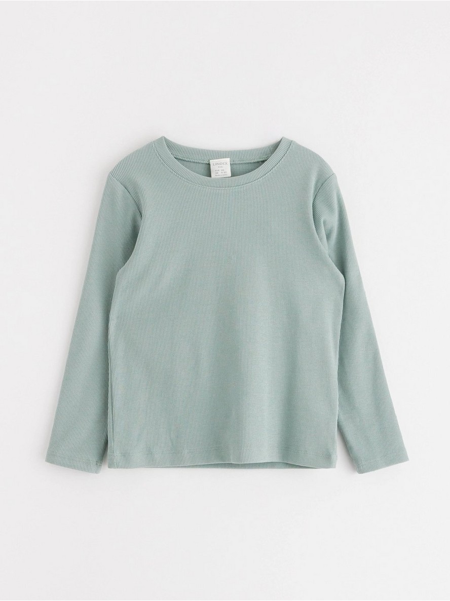Majica – Ribbed long sleeve top
