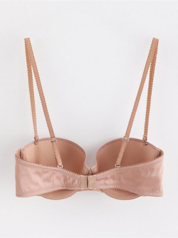 Ella m –  balconette bra in satin - 8600550-2241