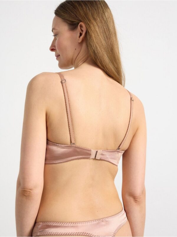 Ella m –  balconette bra in satin - 8600550-2241