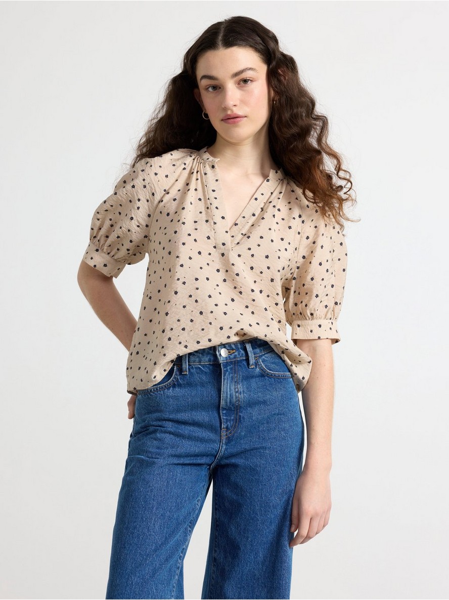 Bluza – Blouse with puff sleeves