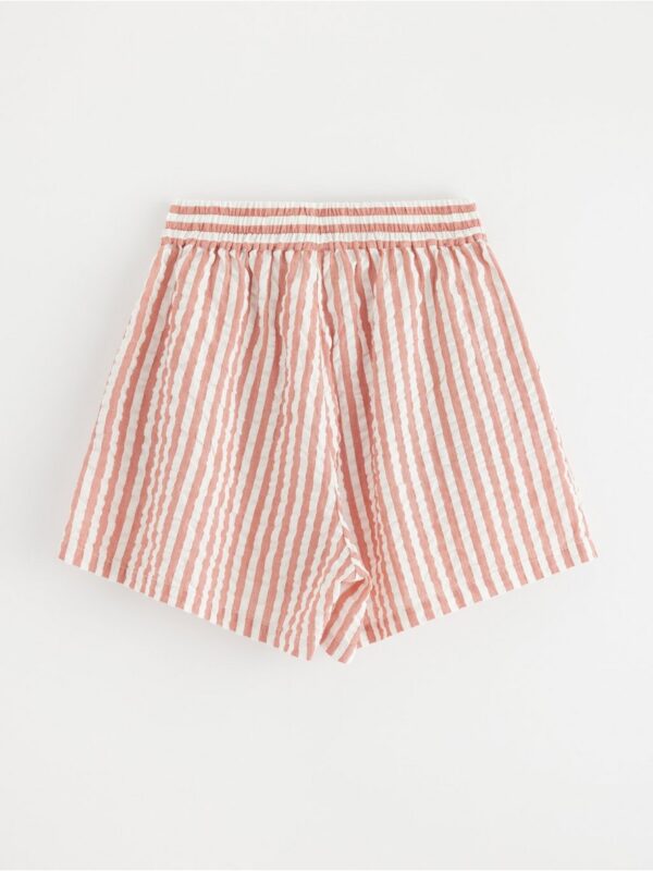 Pyjama shorts in seersucker - 8682477-2493