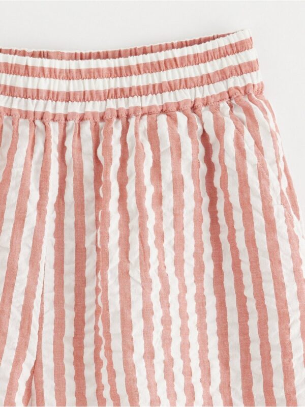 Pyjama shorts in seersucker - 8682477-2493