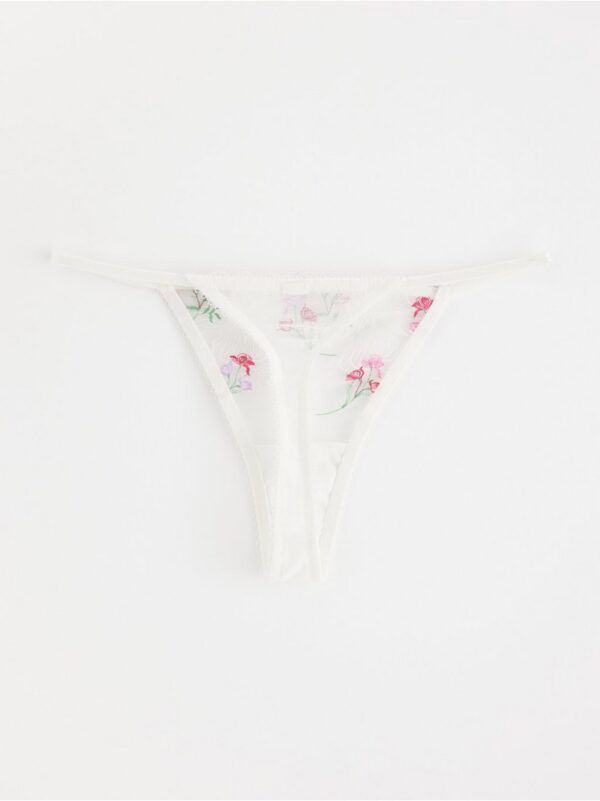 Ella m –  thong with low waist - 8696605-6886