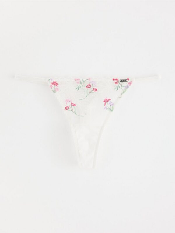 Ella m –  thong with low waist - 8696605-6886