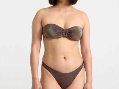 Glittery brazilian bikini bottom - 8696607-215