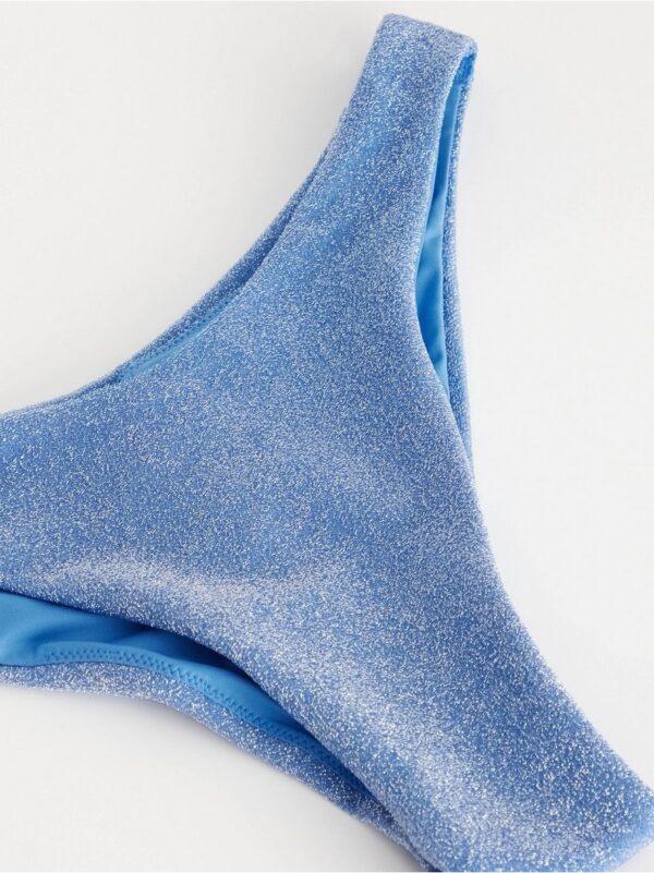 Glittery brazilian bikini bottom - 8696607-3371
