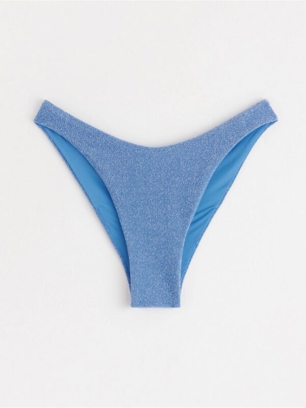 Glittery brazilian bikini bottom - 8696607-3371
