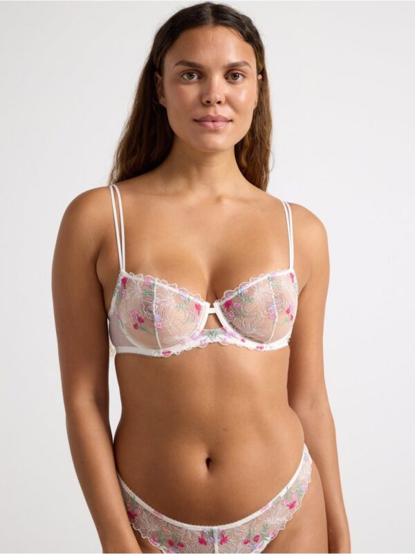 Ella m –  senna unpadded bra - 8698833-6886