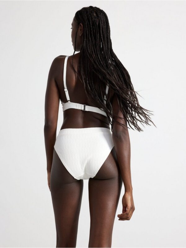 Bikini bottom with high waist - 8700601-6886