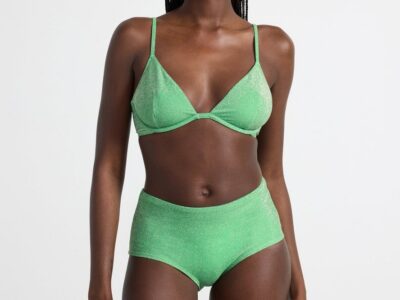 Glittery hipster bikini bottom - 8704626-7982