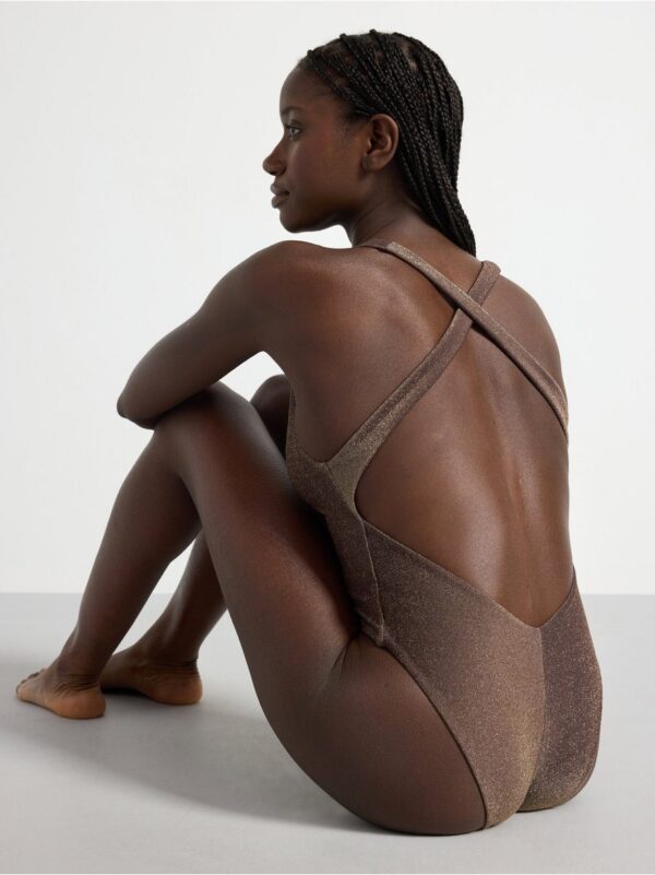 Glittery swimsuit - 8704643-215