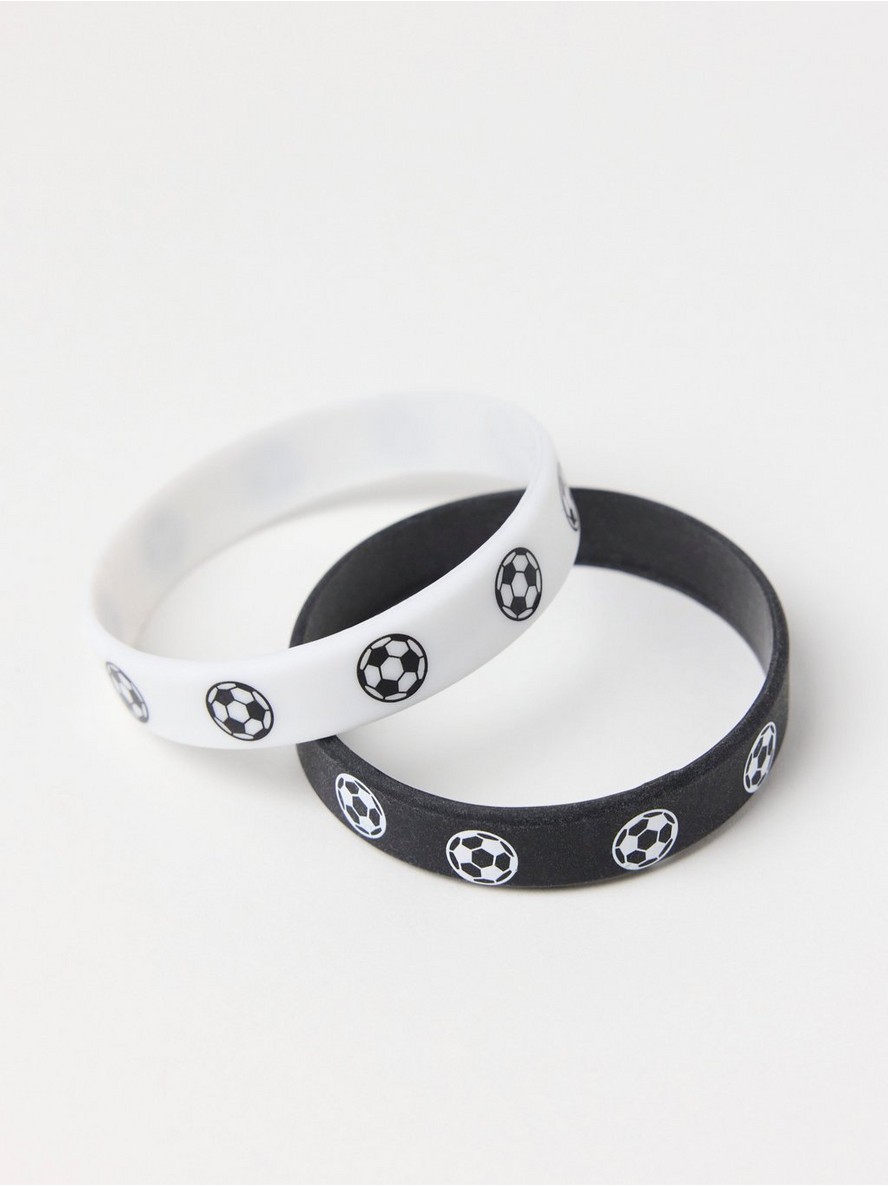 Narukvica – 2-pack bracelet with footballs