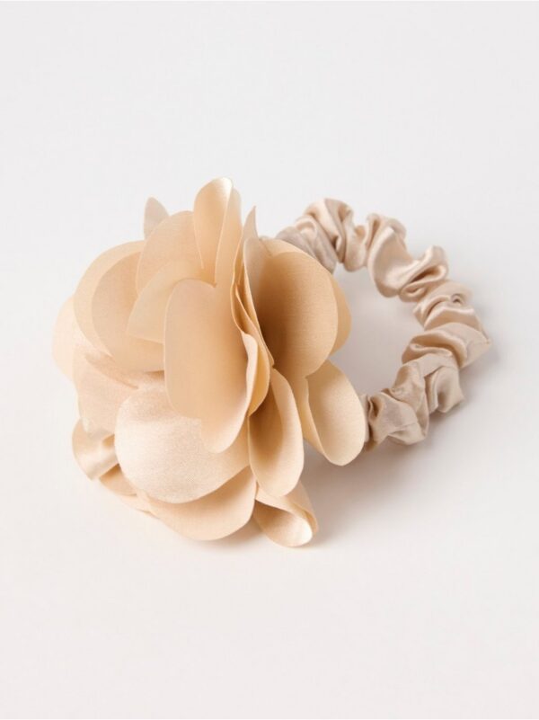 Hair elastic with flower - 8793479-20