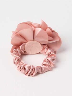 Hair elastic with flower - 8793479-6068