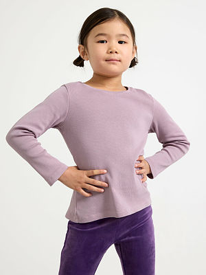 Majica - 95% pamuk,5% elastin - Ribbed long sleeve top 43