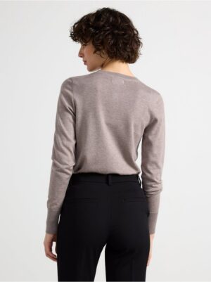 Fine-knitted cardigan - 3000084-7291