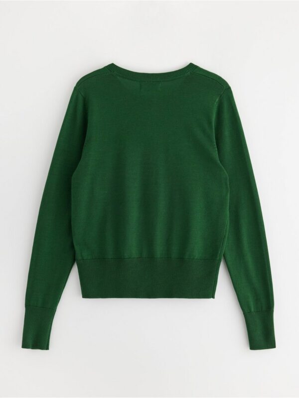 Fine-knitted cardigan - 3000084-9942