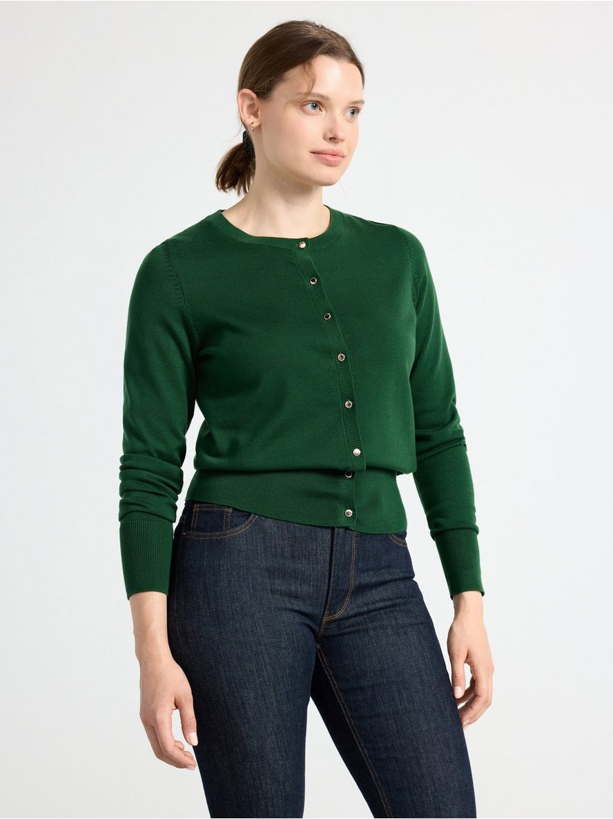 Dzemper – Fine-knitted cardigan