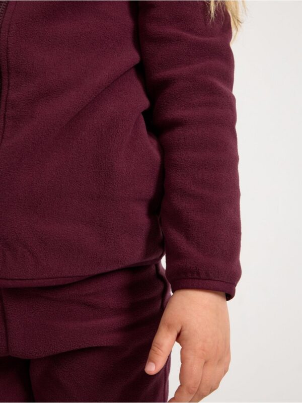 Jacket in microfleece - 3000738-7268
