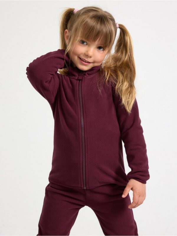 Jacket in microfleece - 3000738-7268
