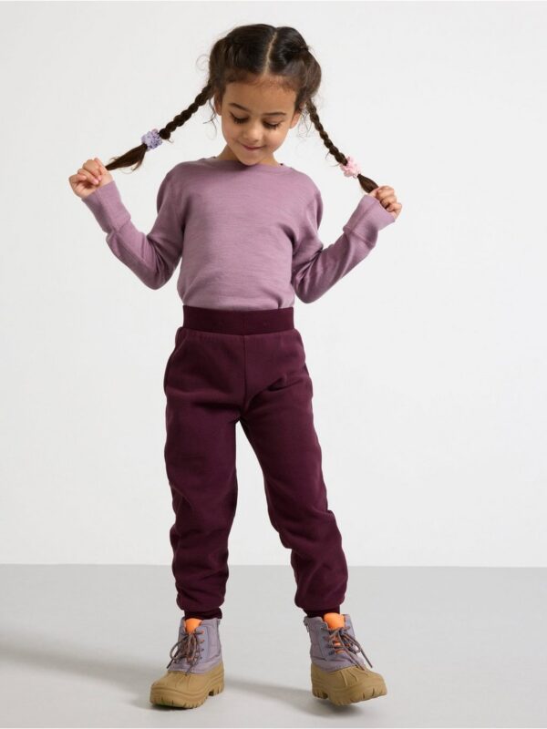 Joggers in microfleece - 3000739-7268