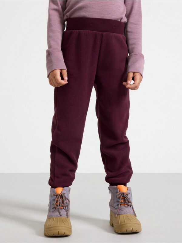 Joggers in microfleece - 3000739-7268