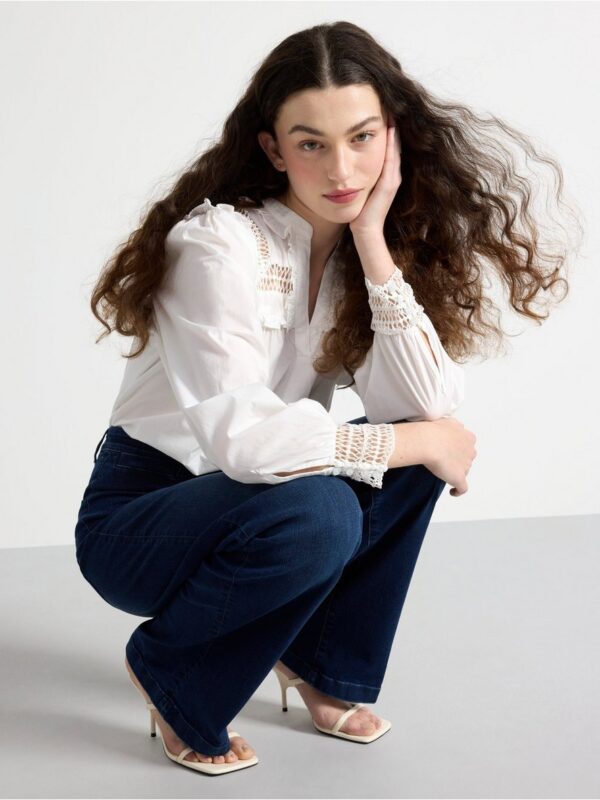 Long-sleeved blouse - 3001214-300