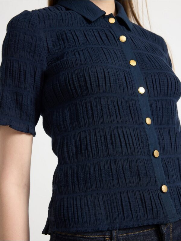 Short-sleeved blouse - 3001232-2521