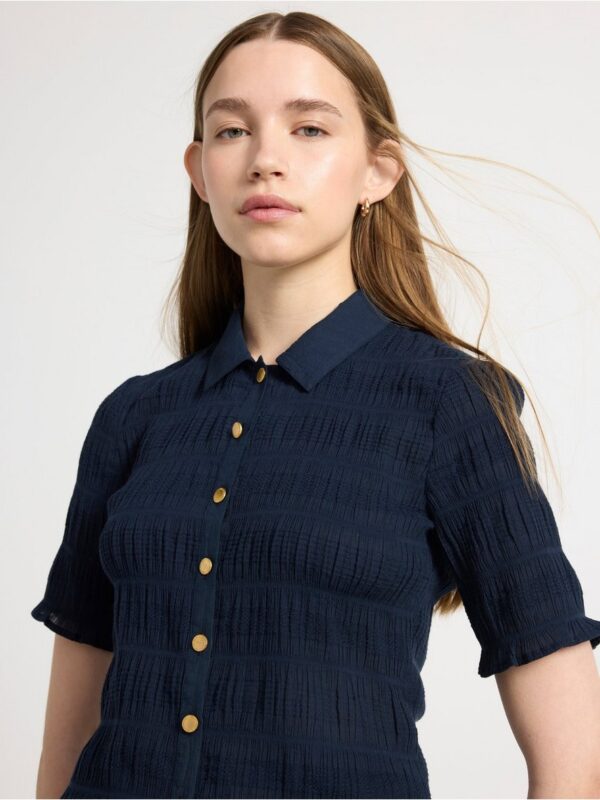 Short-sleeved blouse - 3001232-2521