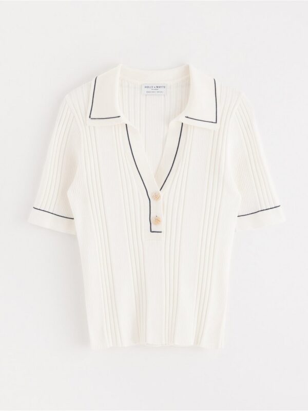 Short-sleeved jumper - 3001271-7488