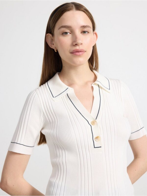 Short-sleeved jumper - 3001271-7488