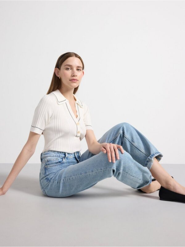 Short-sleeved jumper - 3001271-7488