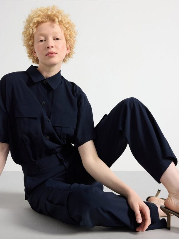 Straight trousers - 3001395-9595
