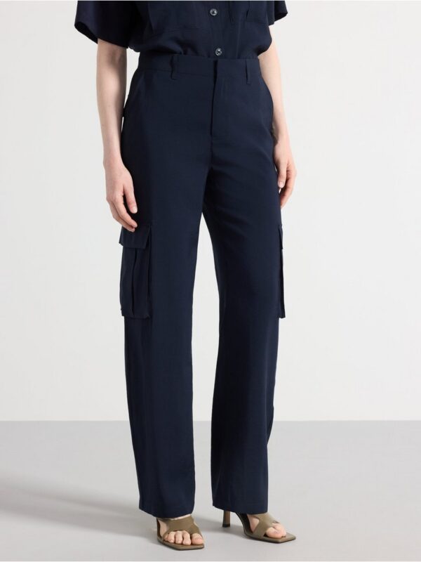 Straight trousers - 3001395-9595