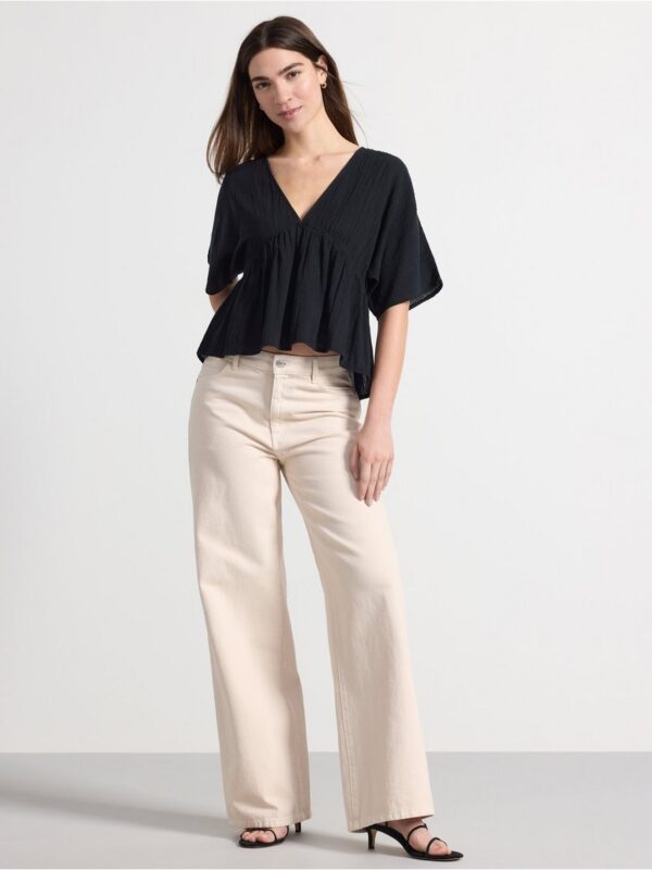 Short-sleeved blouse - 3001418-80