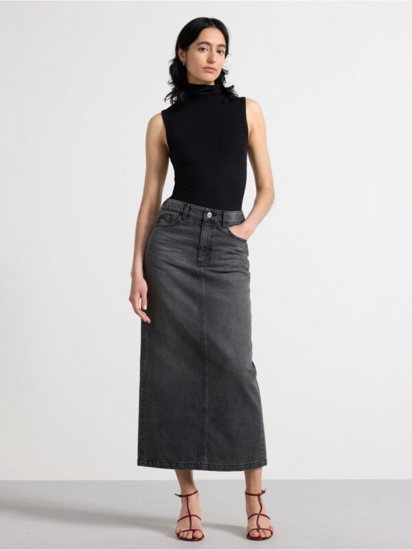 Maxi skirt in denim - 3001438-9891