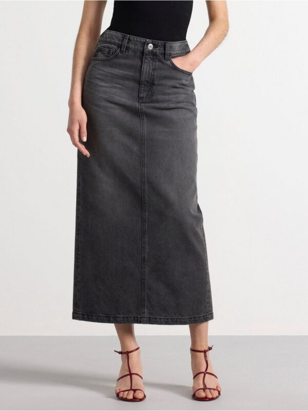 Maxi skirt in denim - 3001438-9891