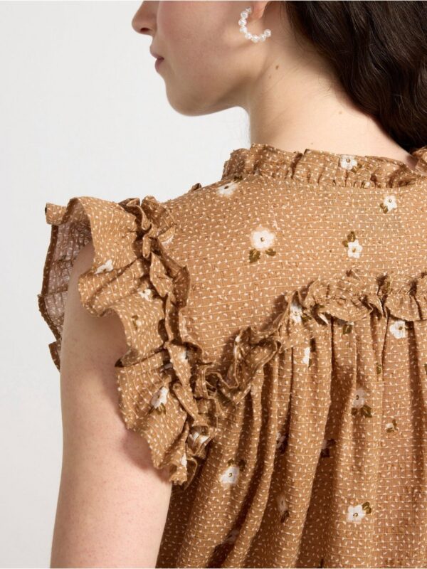 Sleeveless blouse - 3001508-9488