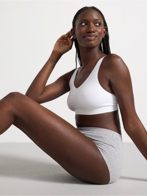 High waist seamless briefs - 3001871-7926