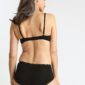 Regular waist brief with lace trim - 3001929-80