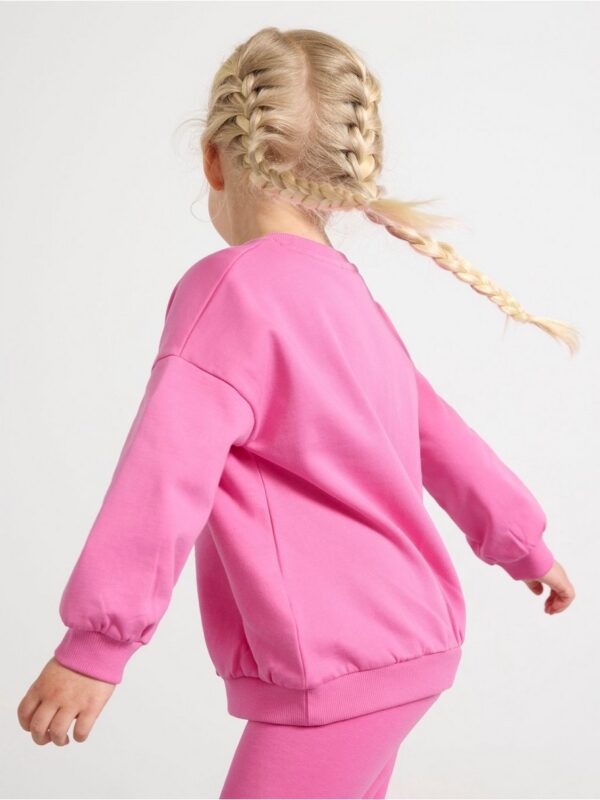 Sweatshirt with brushed inside - 3001948-481