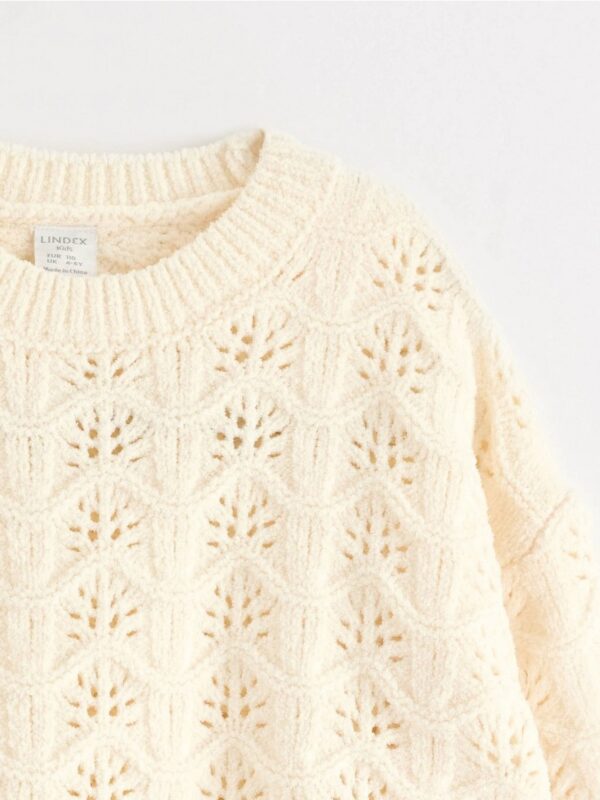 Pattern knitted jumper - 3001951-325