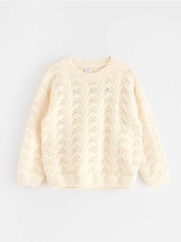 Pattern knitted jumper - 3001951-325
