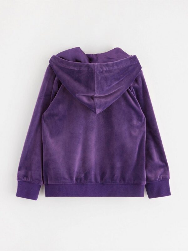 Velour hoodie - 3001962-3121
