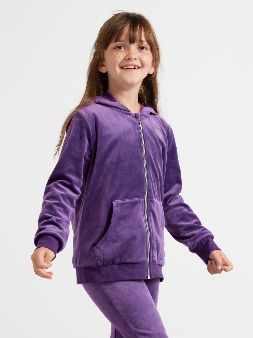 Dukserica – Velour hoodie