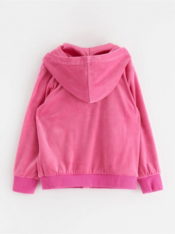 Velour hoodie - 3001962-481