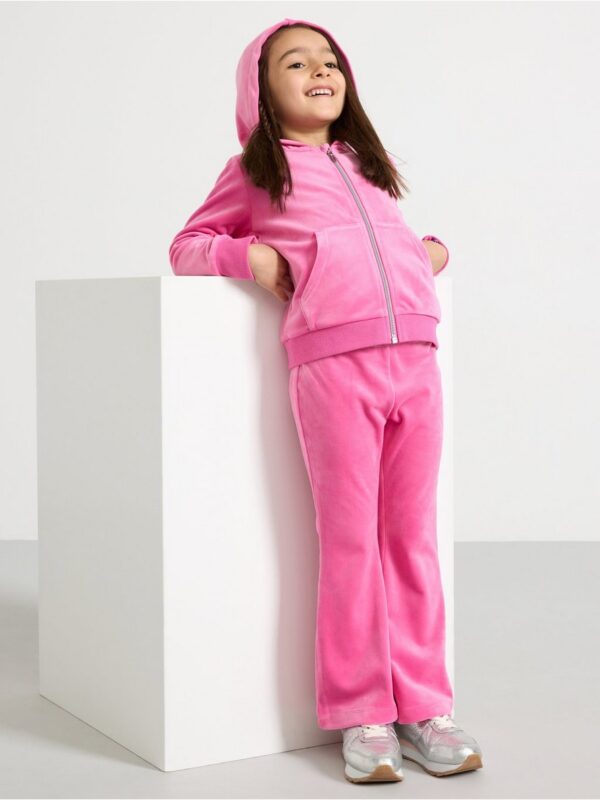 Velour hoodie - 3001962-481