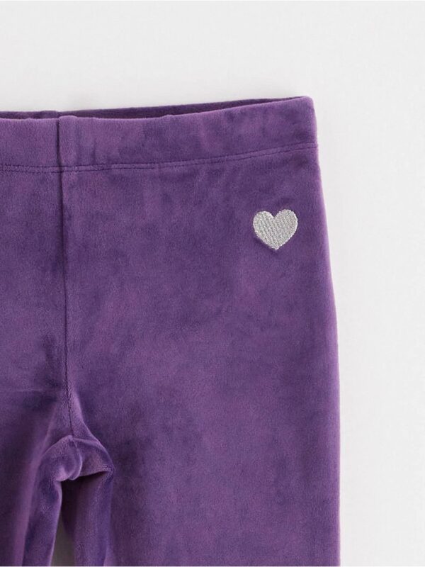 Velour leggings - 3001963-3121
