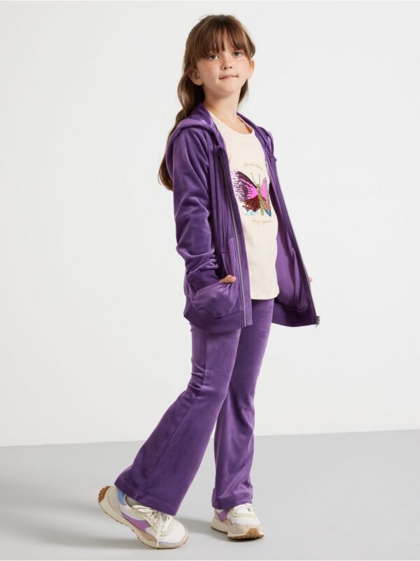 Velour leggings - 3001963-3121
